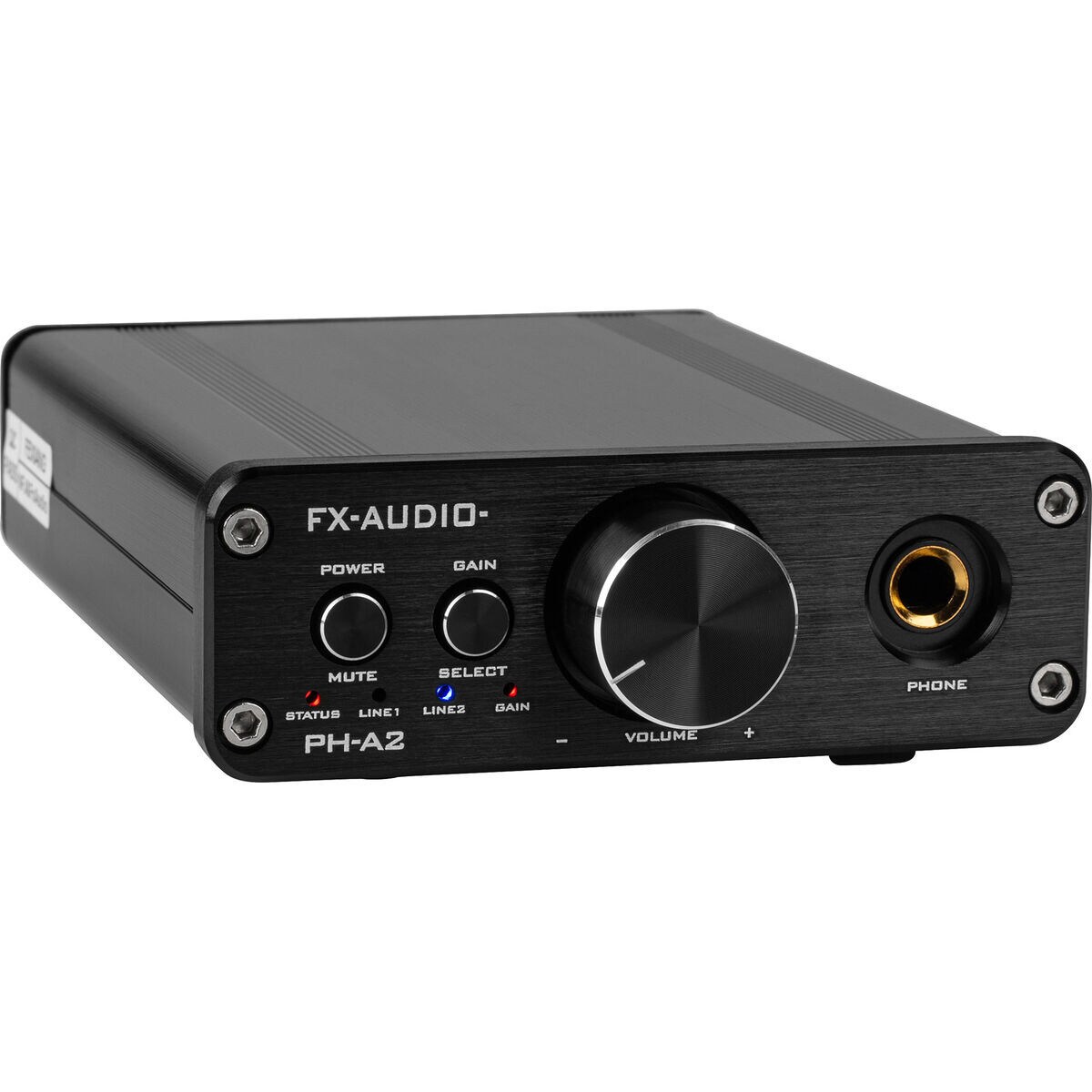 FXAudio PHA2 HiFi Desktop Headphone Amplifier Black